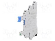 Socket; PIN: 5; 10A; 250VAC; for DIN rail mounting LOVATO ELECTRIC