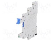 Socket; PIN: 5; 10A; 250VAC; for DIN rail mounting LOVATO ELECTRIC