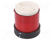Module: light signaller; red; LED; 24VDC; 24VAC; IP65; Ø70mm SCHNEIDER ELECTRIC