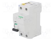 RCD breaker; Inom: 25A; Ires: 10mA; Poles: 2; 400VAC; IP20; 1÷25mm2 SCHNEIDER ELECTRIC