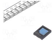 PIN photodiode; SMD; 820nm; 350÷1070nm; 65°; flat; black 