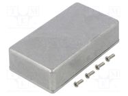 Enclosure: multipurpose; X: 64mm; Y: 115mm; Z: 30mm; aluminium; IP66 DELTRON ENCLOSURES