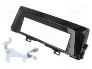 Radio frame; Kia; 1 DIN; black gloss PER.PIC.