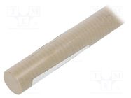 Rod; Ø: 70mm; L: 500mm; natural; extruded; Length tolerance: 0; +1mm MITSUBISHI CHEMICAL ADV. MATERIALS