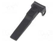 Straight lever; DC; 20mm; DC series; Colour: black ZF