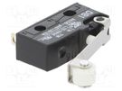 Microswitch SNAP ACTION; 6A/250VAC; 0.1A/80VDC; with roller ZF