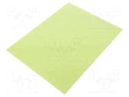 Cleaning cloth: micro abrasives material; Form: sheet; green; 1um LAPP