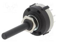 Switch: rotary; Pos: 4; 0.3A/125VAC; 1A/30VDC; Poles number: 3; 30° CANAL ELECTRONIC