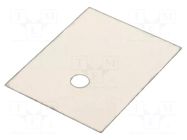 Heat transfer pad: mica; SOT93,TOP3; 0.8K/W; L: 25mm; W: 20mm NINIGI