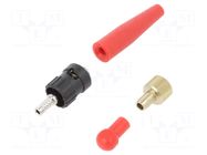 Connector: fiber optic; plug; ST(BFOC); crimped; for cable LAPP