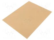 Cleaning cloth: micro abrasives material; Form: sheet; white LAPP