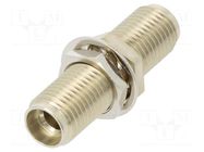 Connector: fiber optic; coupler; FSMA LAPP