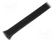 Polyester braid; ØBraid : 4÷10nom.6mm; polyamide; black; L: 20m 