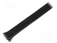 Braid; ØBraid : 10÷14nom.12mm; polyamide; black; L: 15m; -55÷125°C LAPP