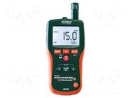 Thermo-hygrometer; LCD; -29÷77°C; 0÷100%RH; 0.1°C; Illumin: yes EXTECH