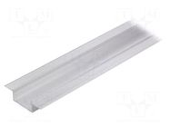 Profiles for LED modules; natural; L: 1m; VARIO30-04; aluminium TOPMET