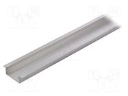 Profiles for LED modules; natural; L: 1m; VARIO30-06; aluminium 