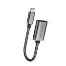 Dudao adapter adapter OTG cable from USB 2.0 to micro USB gray (L15M), Dudao