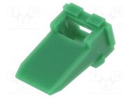 Accessories: secondary lock; ML-XT; male; PIN: 4; green MOLEX