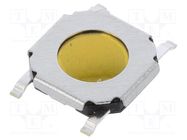 Microswitch TACT; Pos: 2; 0.05A/12VDC; SMT; none; 5.2x5.2mm; 1mm JIANFU