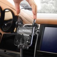 Wozinsky car phone holder gravity for ventilation grille black (WCH-05), Wozinsky