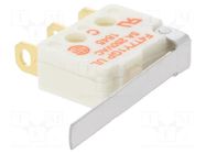 Microswitch SNAP ACTION; 5A/250VAC; with lever; SPDT; ON-(ON) SAIA-BURGESS