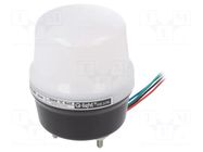 Signaller: lighting; continuous light; QMCL; 24VDC; IP65; Ø69x94mm QLIGHT
