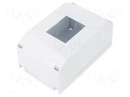 Enclosure: for modular components; IP20; white; No.of mod: 4; 400V ELEKTRO-PLAST NASIELSK