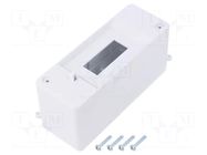 Enclosure: for modular components; IP20; white; No.of mod: 2; MINI ELEKTRO-PLAST NASIELSK
