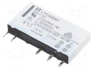 Relay: electromagnetic; SPDT; Ucoil: 24VDC; 6A; 6A/250VAC; 6A/24VDC FCL Components