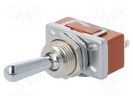 Switch: toggle; Pos: 2; SPDT; ON-ON; 6A/125VAC; 6A/30VDC; -25÷70°C PANASONIC