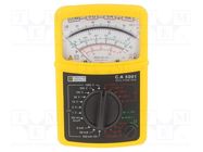 Analogue multimeter; Features: blown fuse indicator; IP40 CHAUVIN ARNOUX