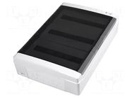 Enclosure: for modular components; IP65; light grey; ABS; 400V ELEKTRO-PLAST NASIELSK