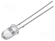 LED; red/green; 5mm; 30°; Front: convex; 1.8÷2.4/2.8÷3.8VDC; round OPTOSUPPLY