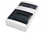 Enclosure: for modular components; IP65; light grey; ABS; 400V ELEKTRO-PLAST NASIELSK