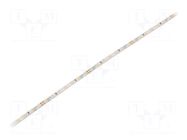 LED tape; white warm; 2216; LED/m: 140; 3.5mm; white PCB; IP20 WISVA OPTOELECTRONICS