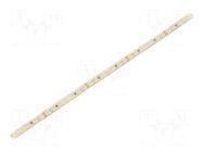 LED tape; white warm; 2835; LED/m: 168; 5mm; white PCB; IP65; 8W/m WISVA OPTOELECTRONICS