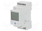 Programmable time switch; 0,1s÷9999h; SPDT x2; 250VAC/16A; IP20 FINDER