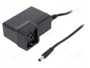 Power supply: switched-mode; mains,plug; 7.5VDC; 6A; 45W; 85% MEAN WELL