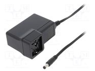 Power supply: switched-mode; mains,plug; 12VDC; 4.5A; 54W; 88% MEAN WELL