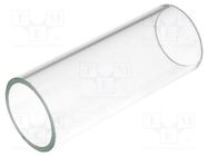 Glass tube; for desoldering iron; L: 50mm; Øout: 19.5mm 