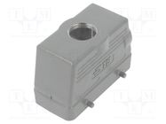 Enclosure: for HDC connectors; HDC; size 6; M25; for cable TE Connectivity