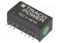 Converter: DC/DC; 3W; Uin: 36÷75V; Uout: 3.3VDC; Iout: 700mA; SIP8 