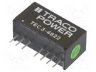 Converter: DC/DC; 3W; Uin: 36÷75V; Uout: 12VDC; Uout2: -12VDC; SIP8 TRACO POWER