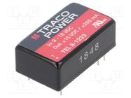 Converter: DC/DC; 8W; Uin: 9÷18V; Uout: 15VDC; Uout2: -15VDC; DIP16 TRACO POWER