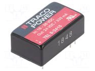 Converter: DC/DC; 8W; Uin: 18÷36VDC; Uout: 24VDC; Iout: 335mA; DIP16 TRACO POWER
