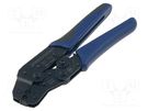 Tool: for crimping; RG58,RG59,RG62,RG71; 198mm PRESSMASTER