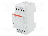 Contactor: 4-pole installation; 25A; 24VAC,24VDC; NC x4; -25÷55°C ABB