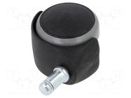 Furniture wheel; ESD; 50mm RT WORK