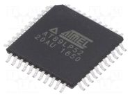 IC: microcontroller 8051; Interface: UART; 2.4÷5.5VDC; TQFP44 MICROCHIP TECHNOLOGY